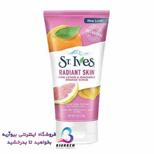 اسکراب نرم کننده پوست سینت ایوز St Ives مدل RADIANT SKIN وزن ۱۷۰ g