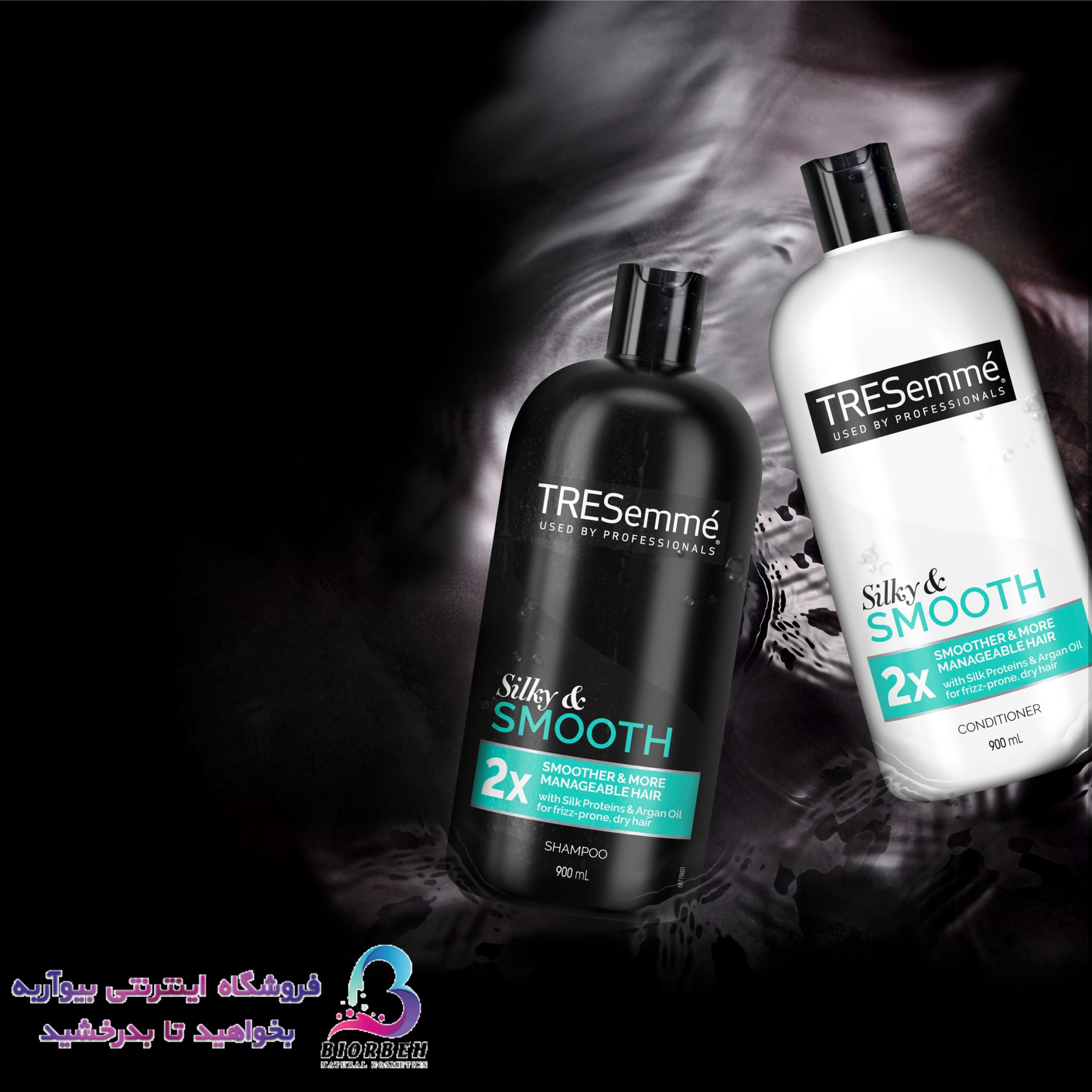 شامپو مو ترزمی مدل Silky and Smooth برای کنترل موخوره شامپو مو ترزمی مدل Silky and Smooth برای کنترل موخوره