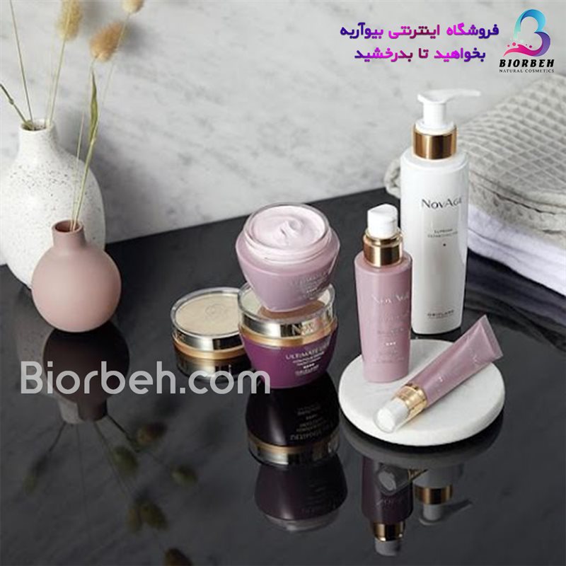 پکیج نوایج اوریفلیم ست کامل محصولات ضد پیری لیفتینگ Novage 2 Oriflame Novage package complete set of Novage 5 anti-aging lifting products