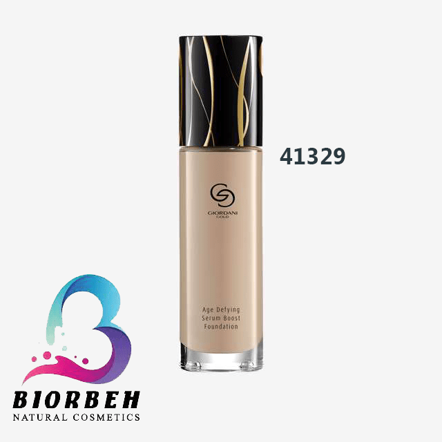 زیرسازی سرم ضد پیری 41329-min کرم پودر سرمی جوان سازی پوست جوردانی گلد