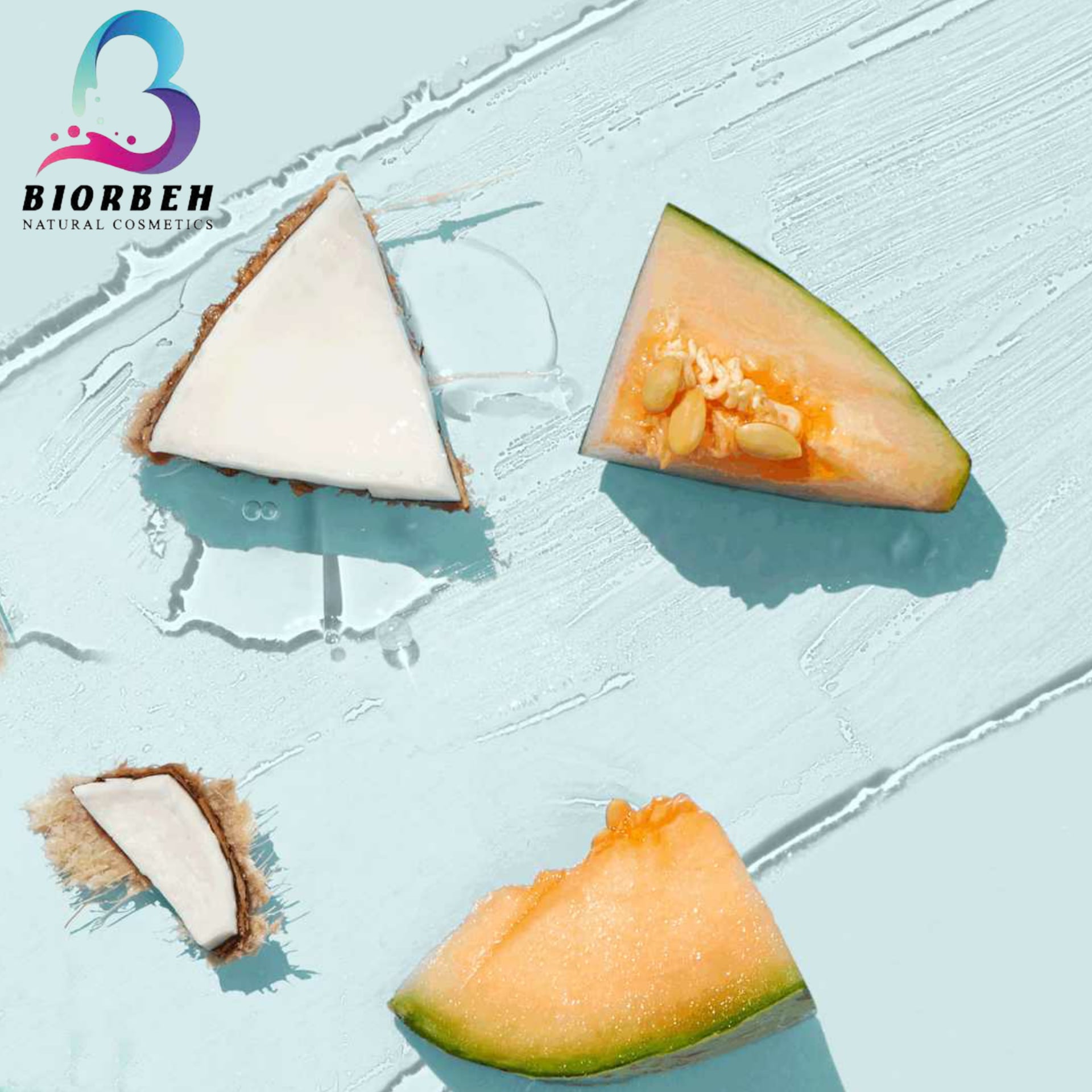 Coconut and Melon Launicher Aromatic Mist۲ میست معطر میوه ای خربزه و نارگیل،میست معطر میوه ای خربزه و نارگیل ارویفلیم،میست معطر میوه ای خربزه و نارگیل لاونیچر